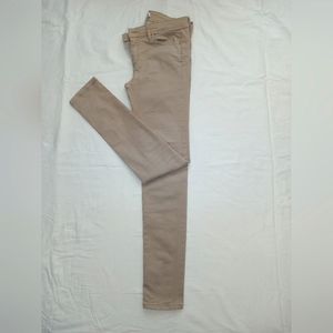 Stradivarius Tan Skinny Jean